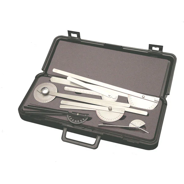 고니오메터 6종 세트 Six-Piece Goniometer Set